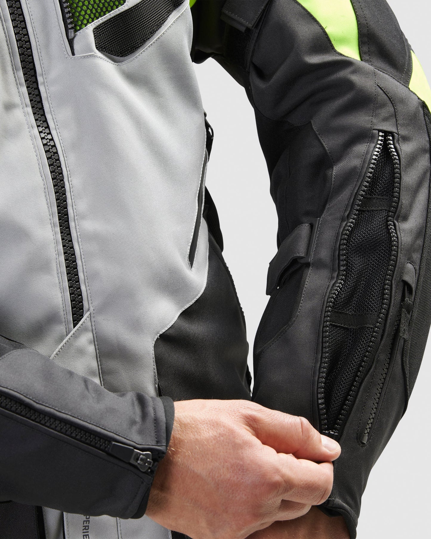 Hiker IV Motorradjacke Grau