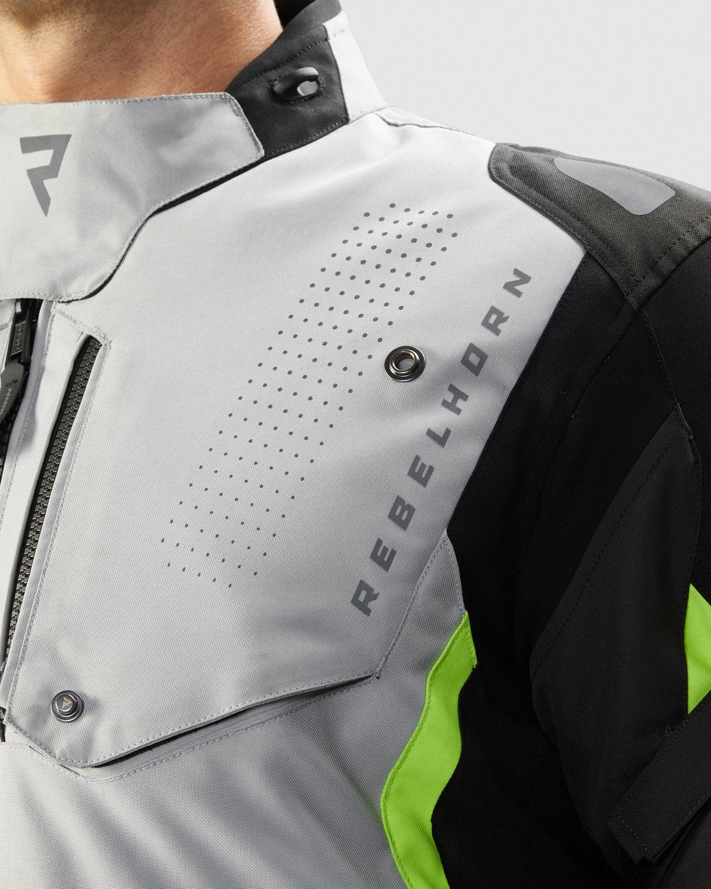 Hiker IV Motorradjacke Grau