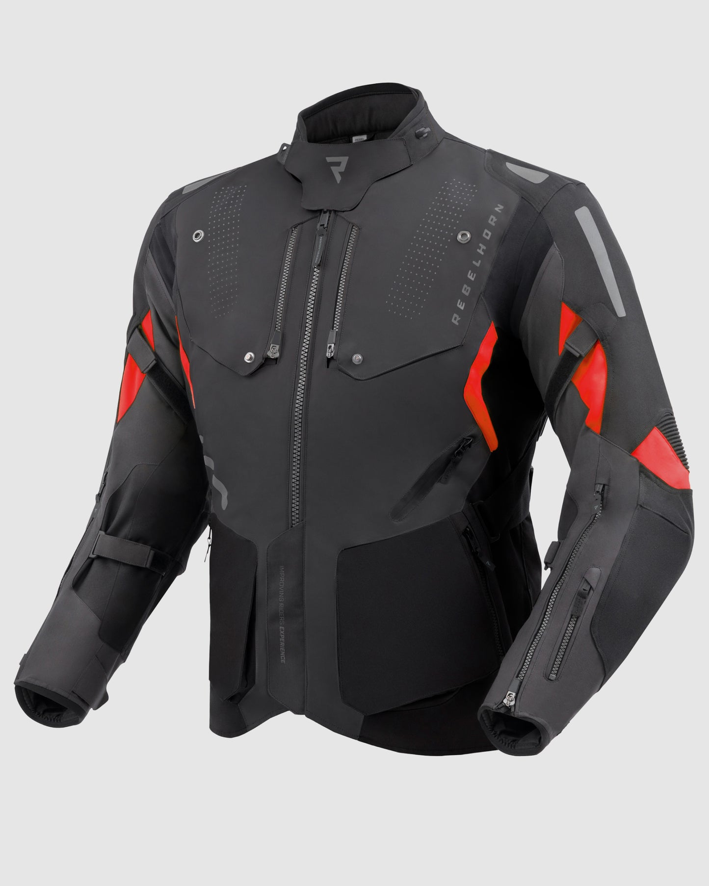 Hiker IV Motorradjacke Rot