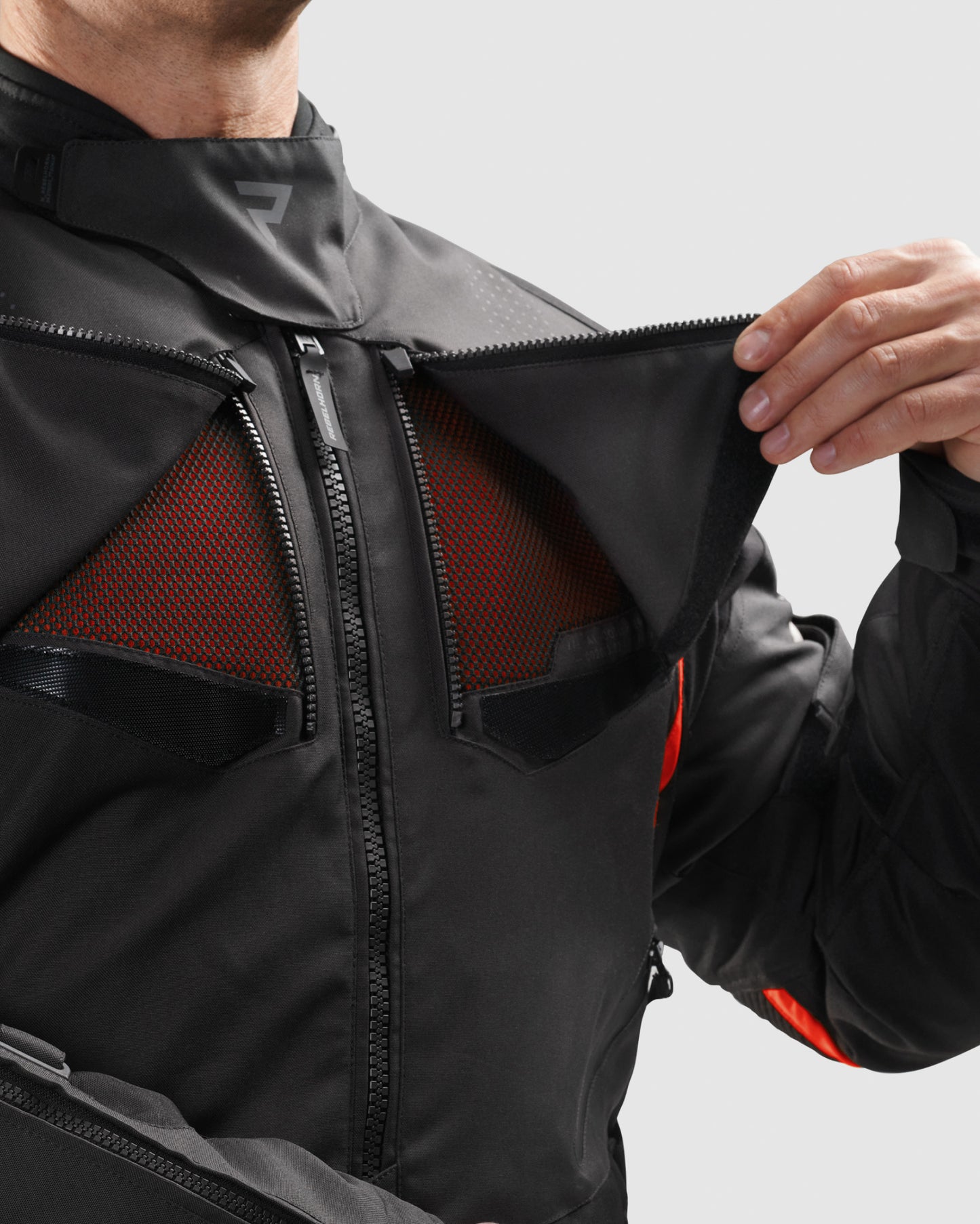Hiker IV Motorradjacke Rot