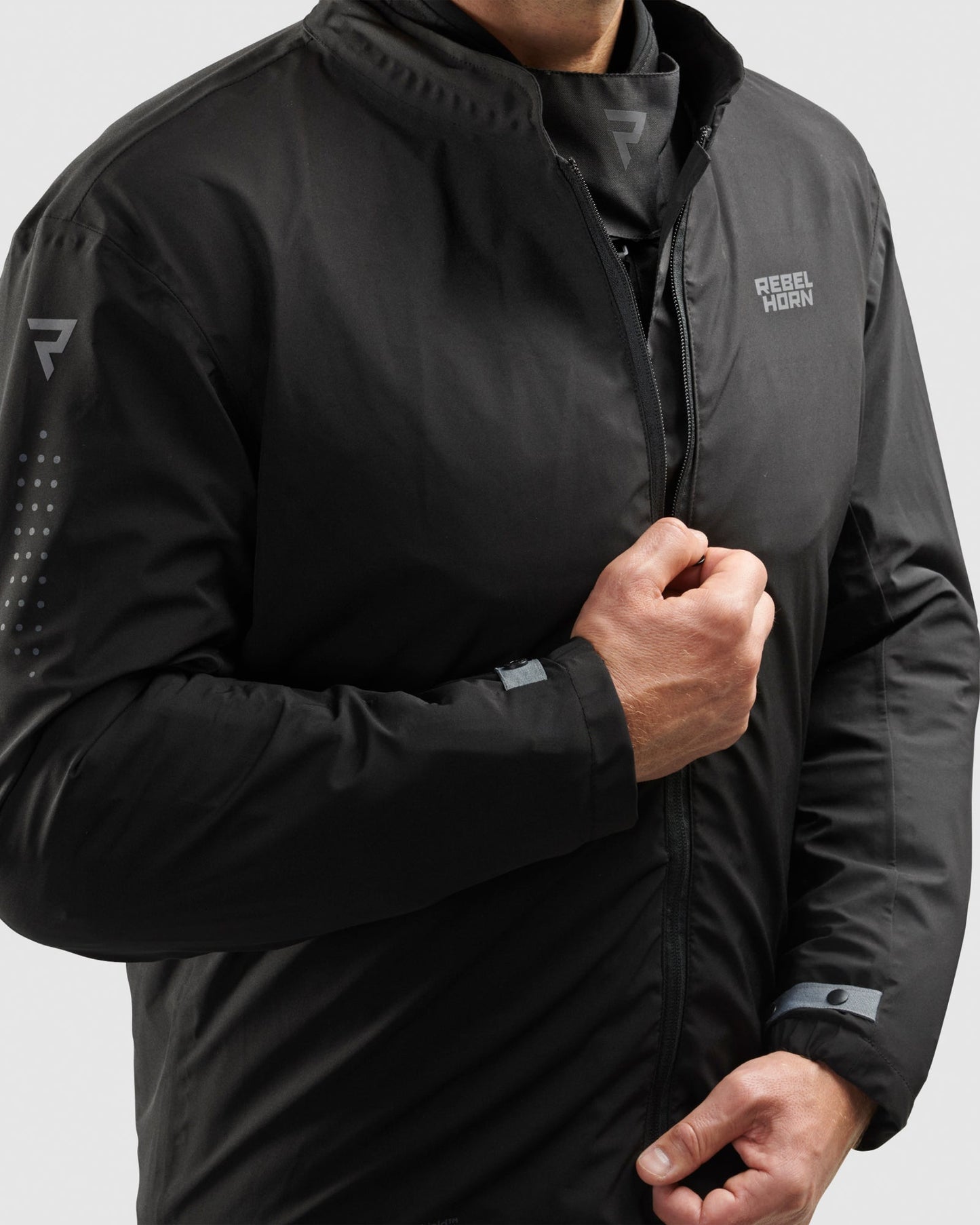 Hiker IV Motorradjacke Dunkelgrau