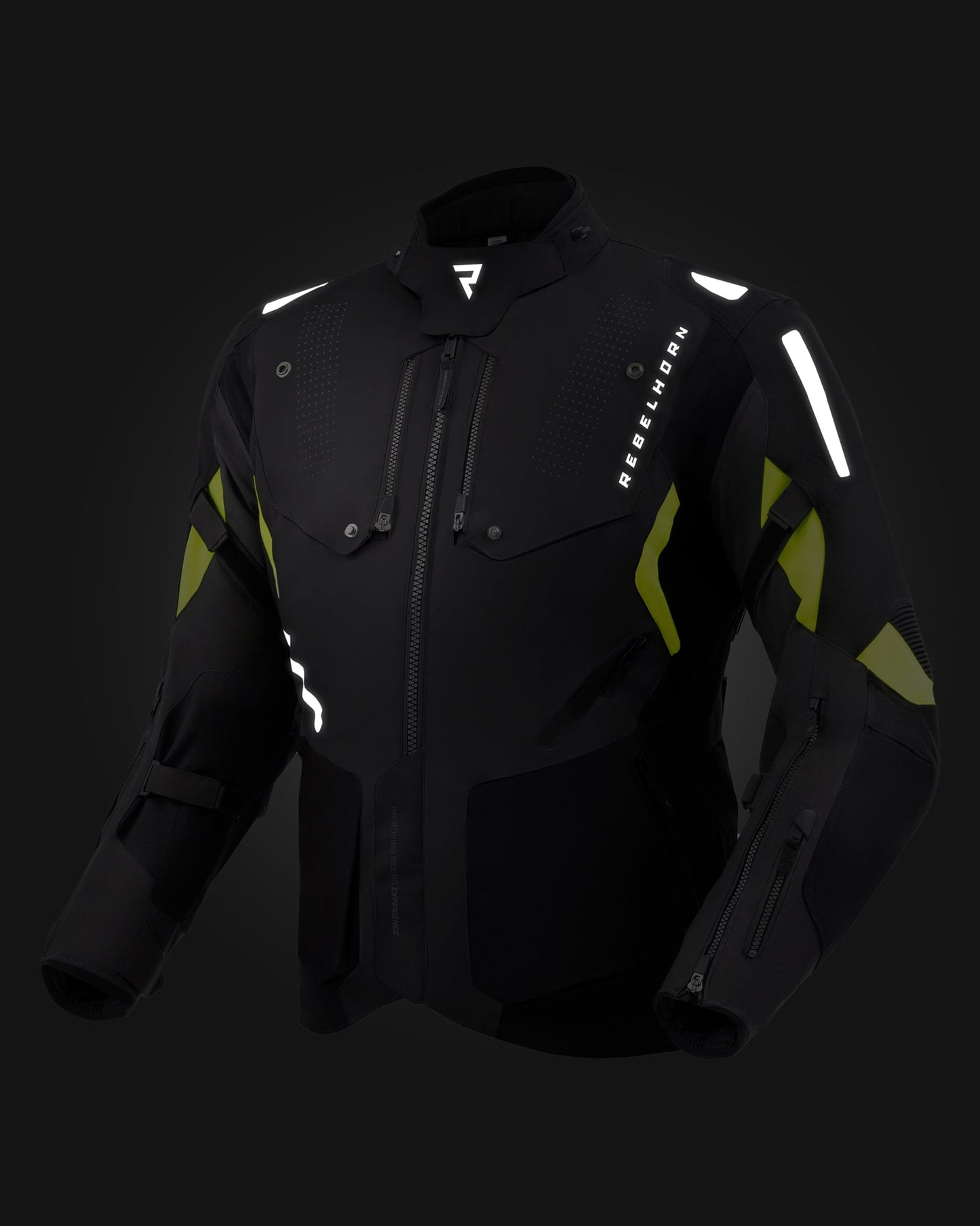 Hiker IV Motorradjacke Dunkelgrau