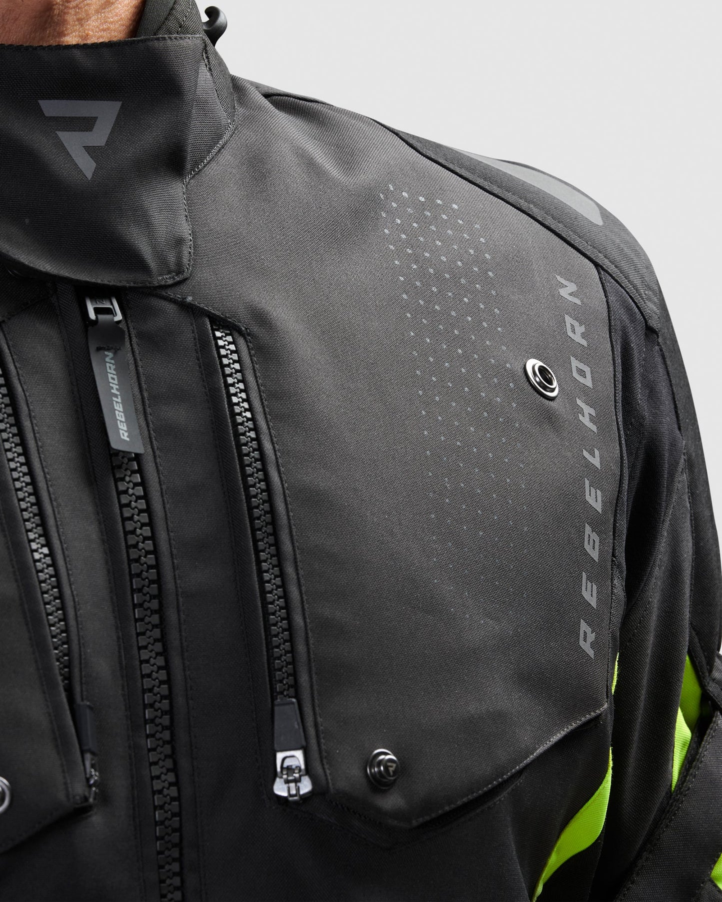 Hiker IV Motorradjacke Dunkelgrau