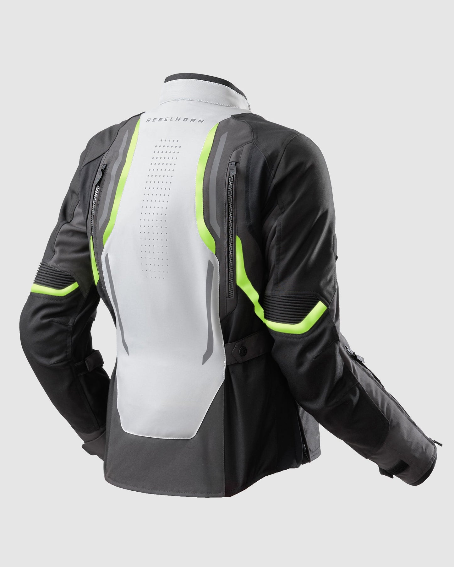 Hiker IV Damen Motorradjacke Grau