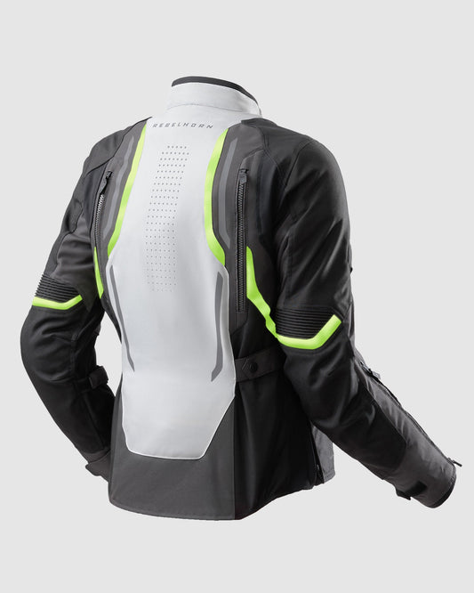 Hiker IV Damen Motorradjacke Grau