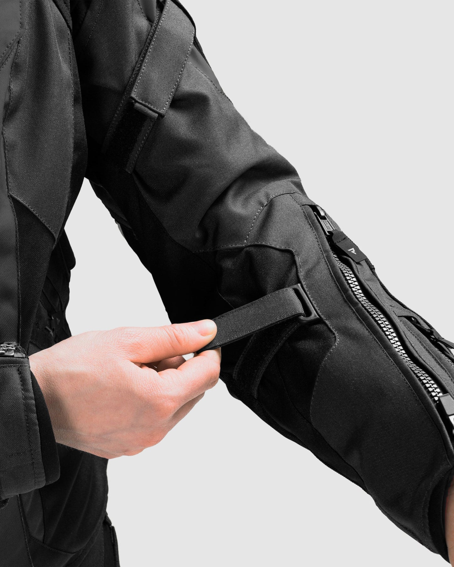 Hiker IV Damen Motorradjacke Schwarz