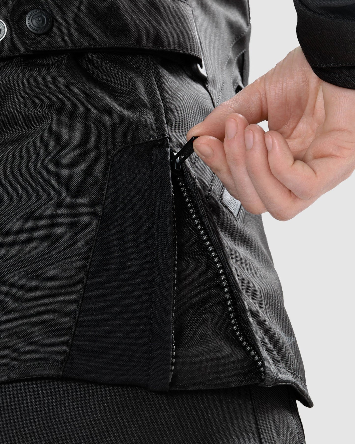 Hiker IV Damen Motorradjacke Schwarz