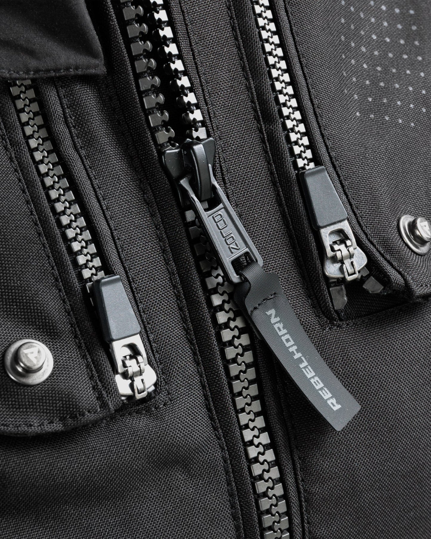 Hiker IV Damen Motorradjacke Schwarz