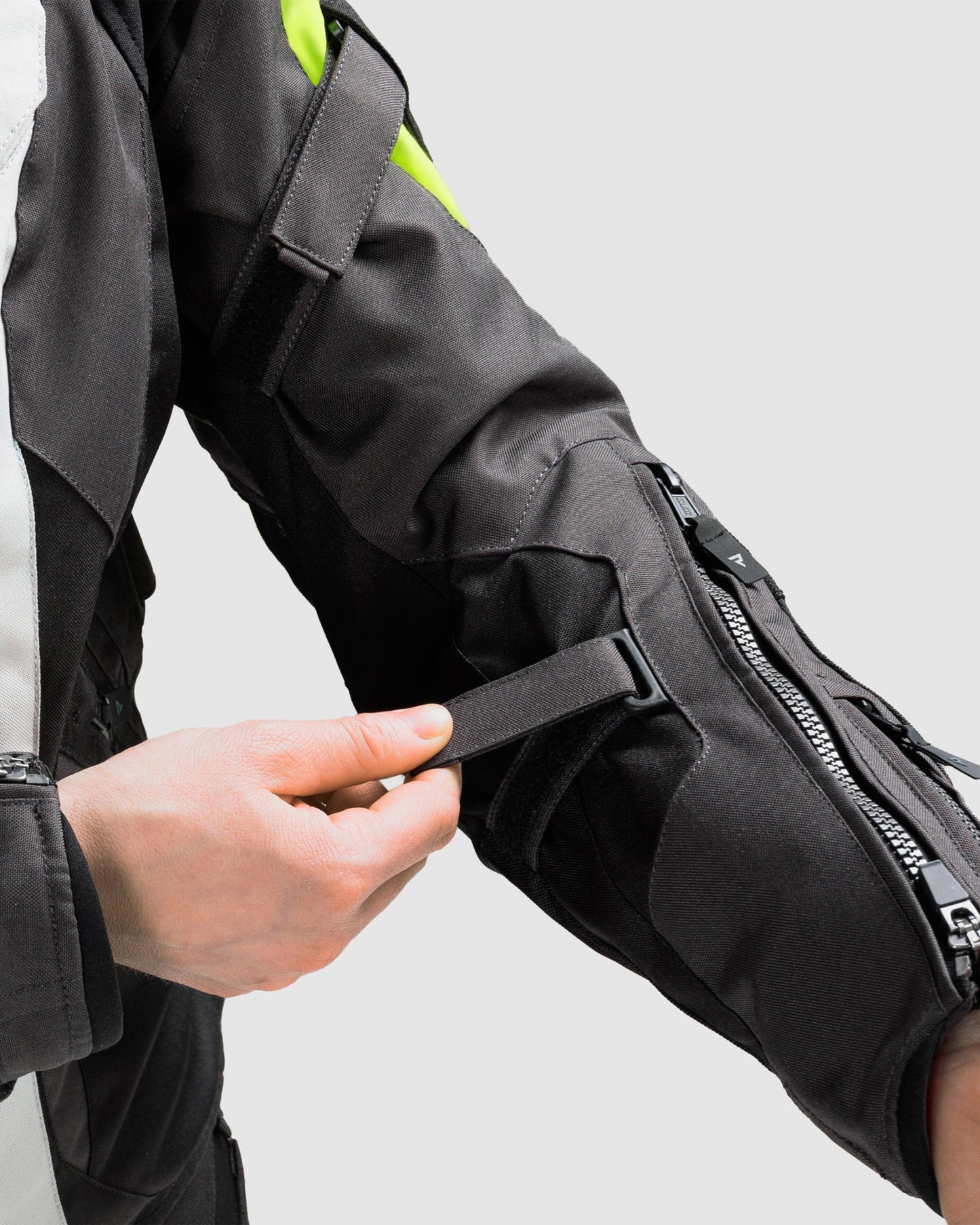 Hiker IV Damen Motorradjacke Grau