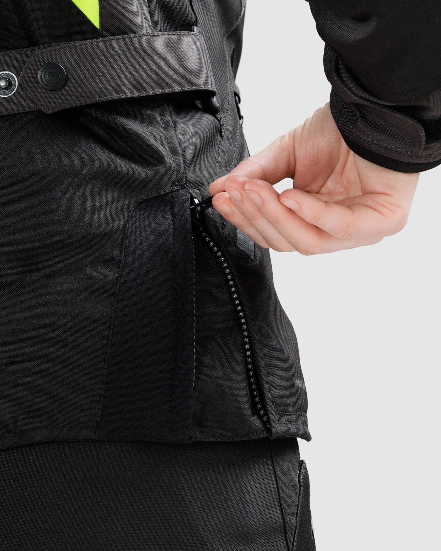 Hiker IV Damen Motorradjacke Grau