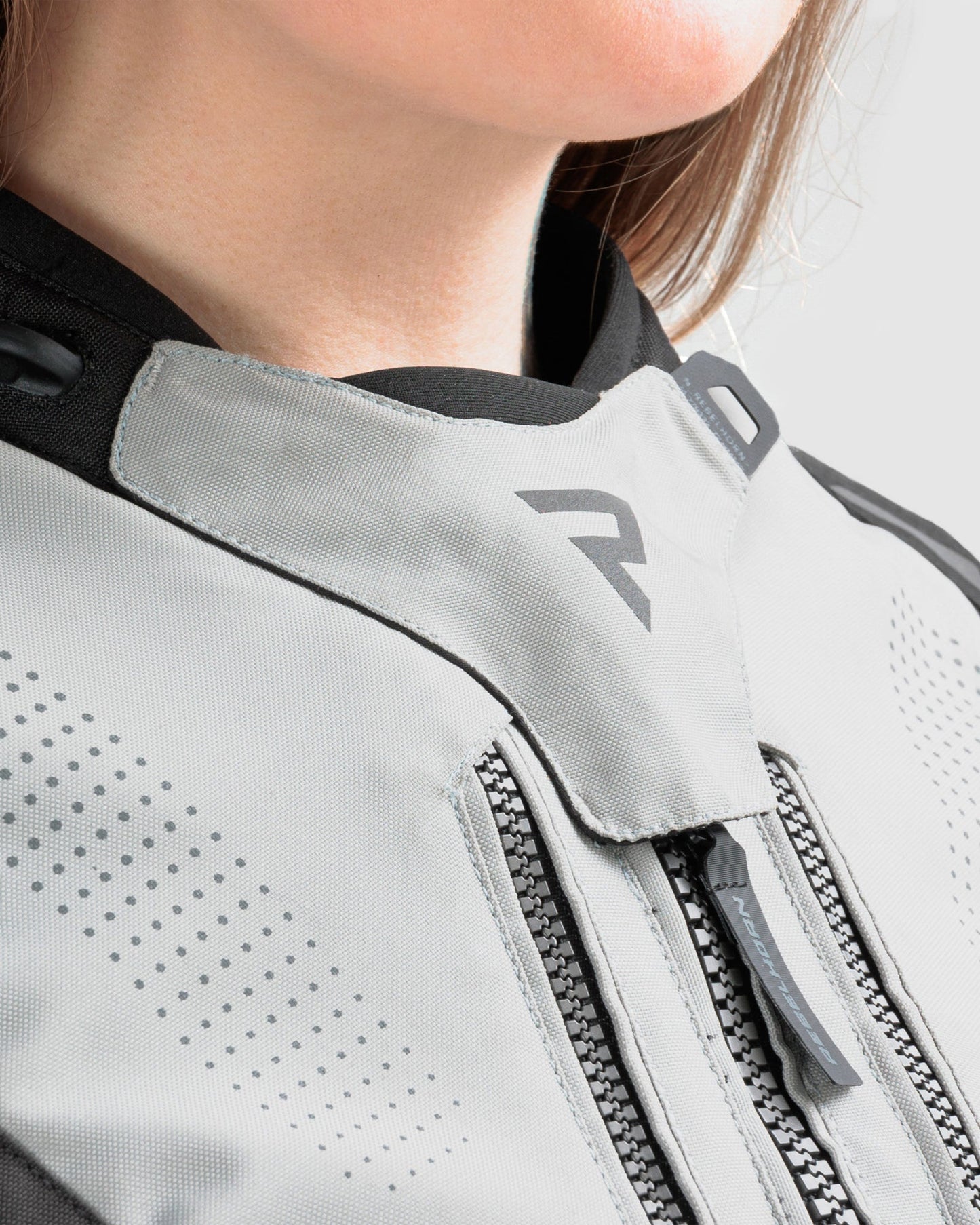 Hiker IV Damen Motorradjacke Grau