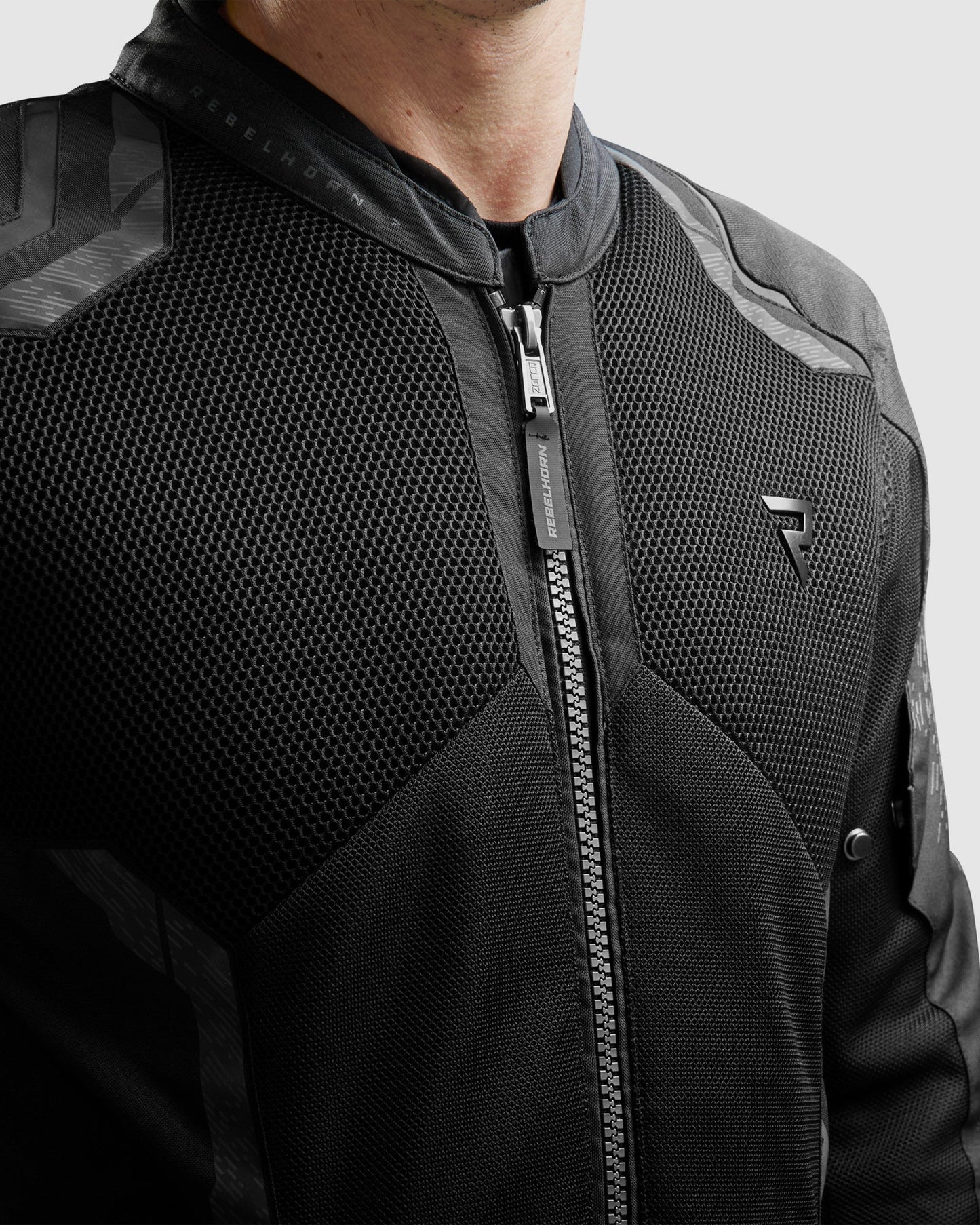 Jax Motorradjacke Schwarz