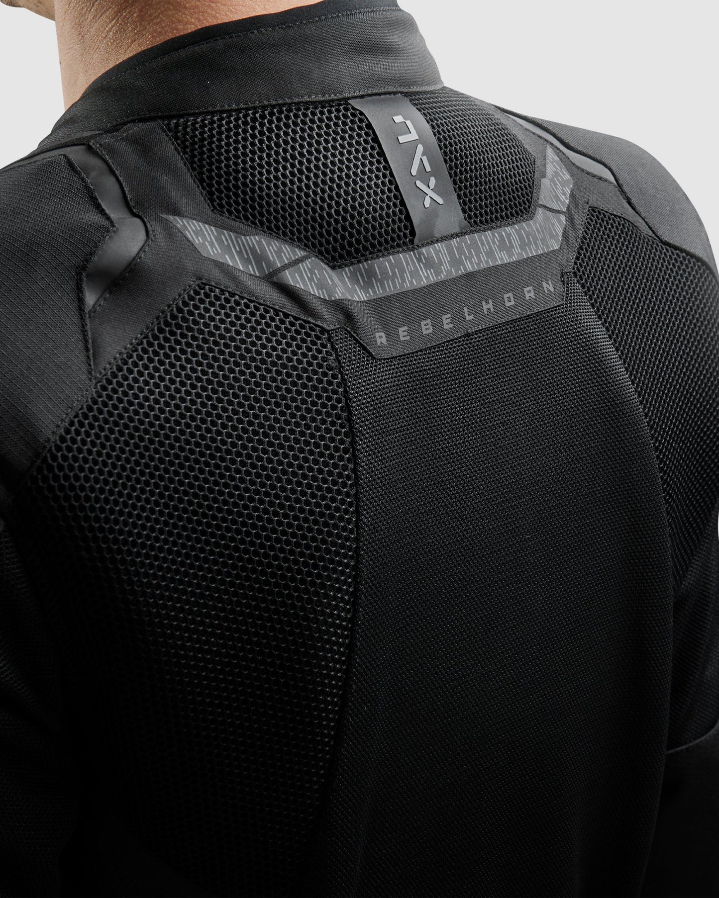 Jax Motorradjacke Schwarz