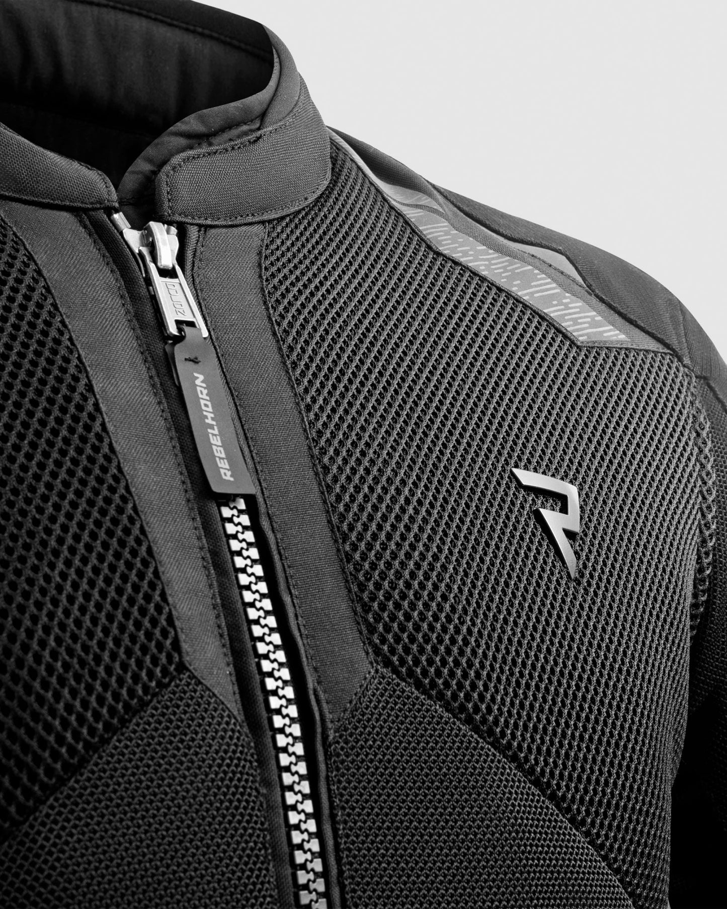 Jax Motorradjacke Schwarz