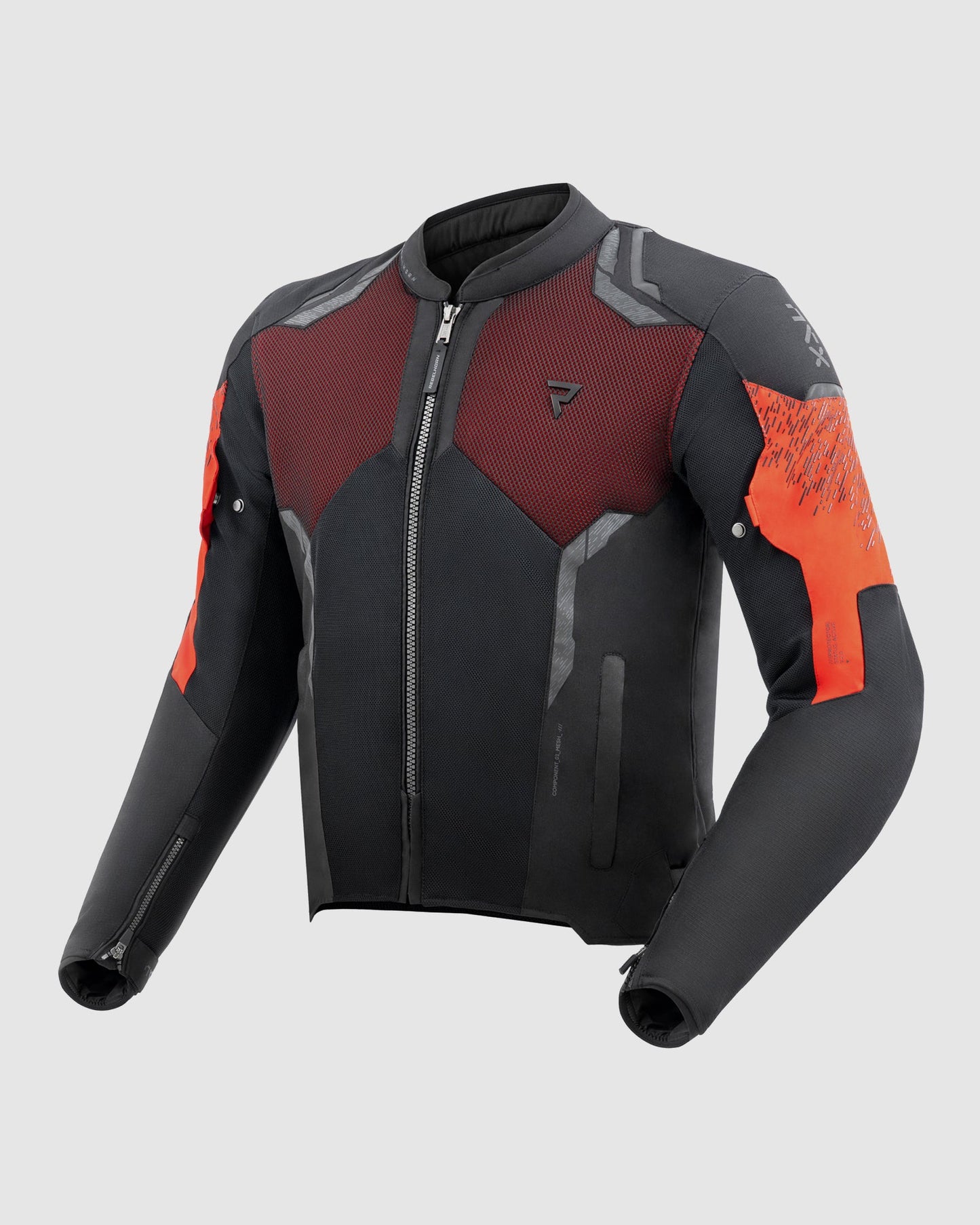 Jax Motorradjacke Rot