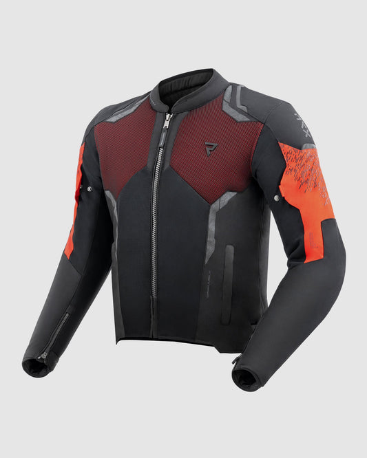 Jax Motorradjacke Rot