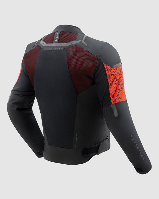 Jax Motorradjacke Rot
