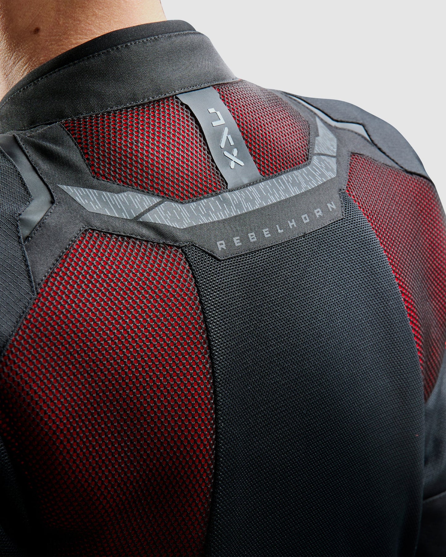 Jax Motorradjacke Rot