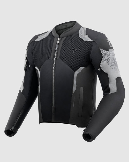 Jax Motorradjacke Grau
