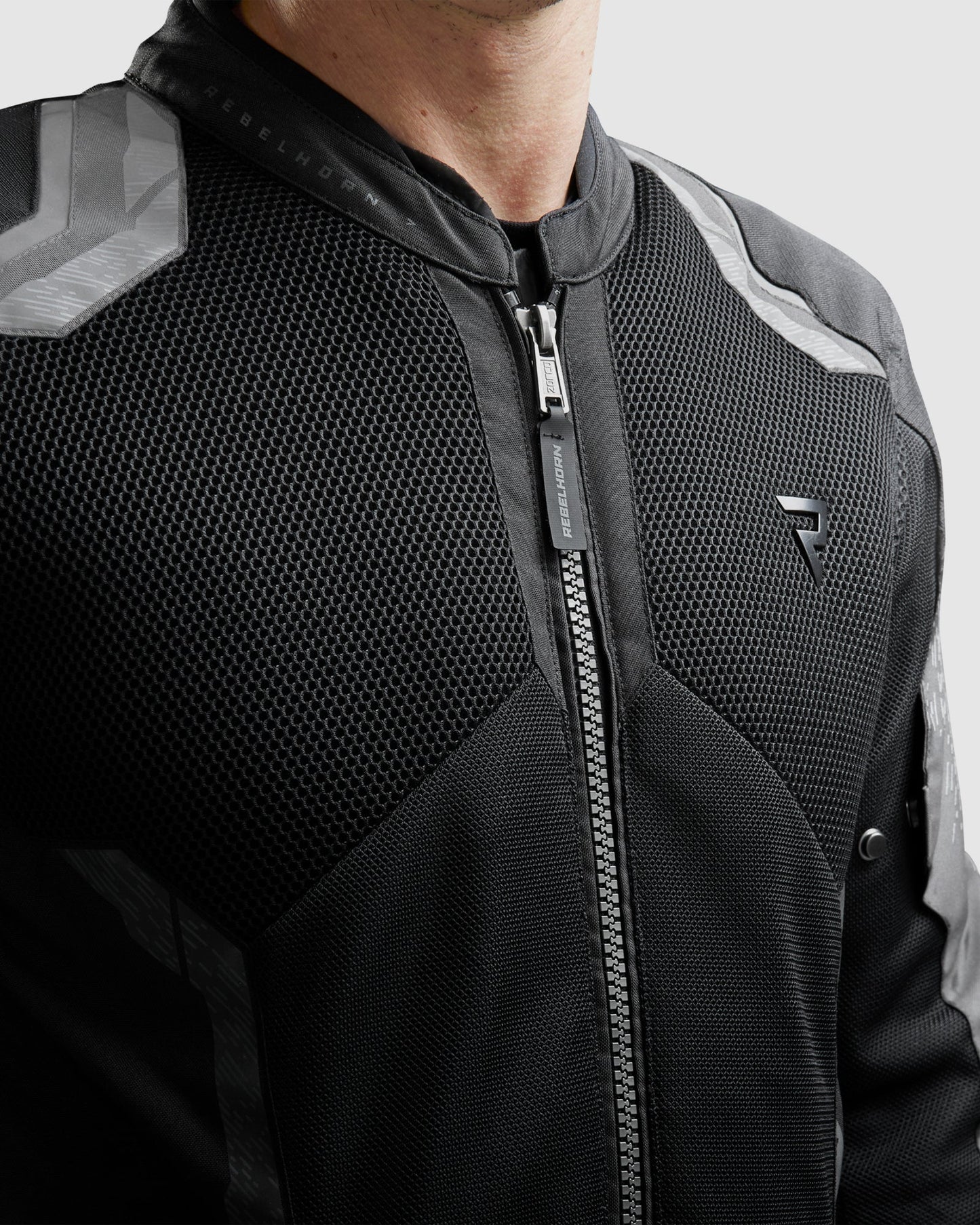 Jax Motorradjacke Grau