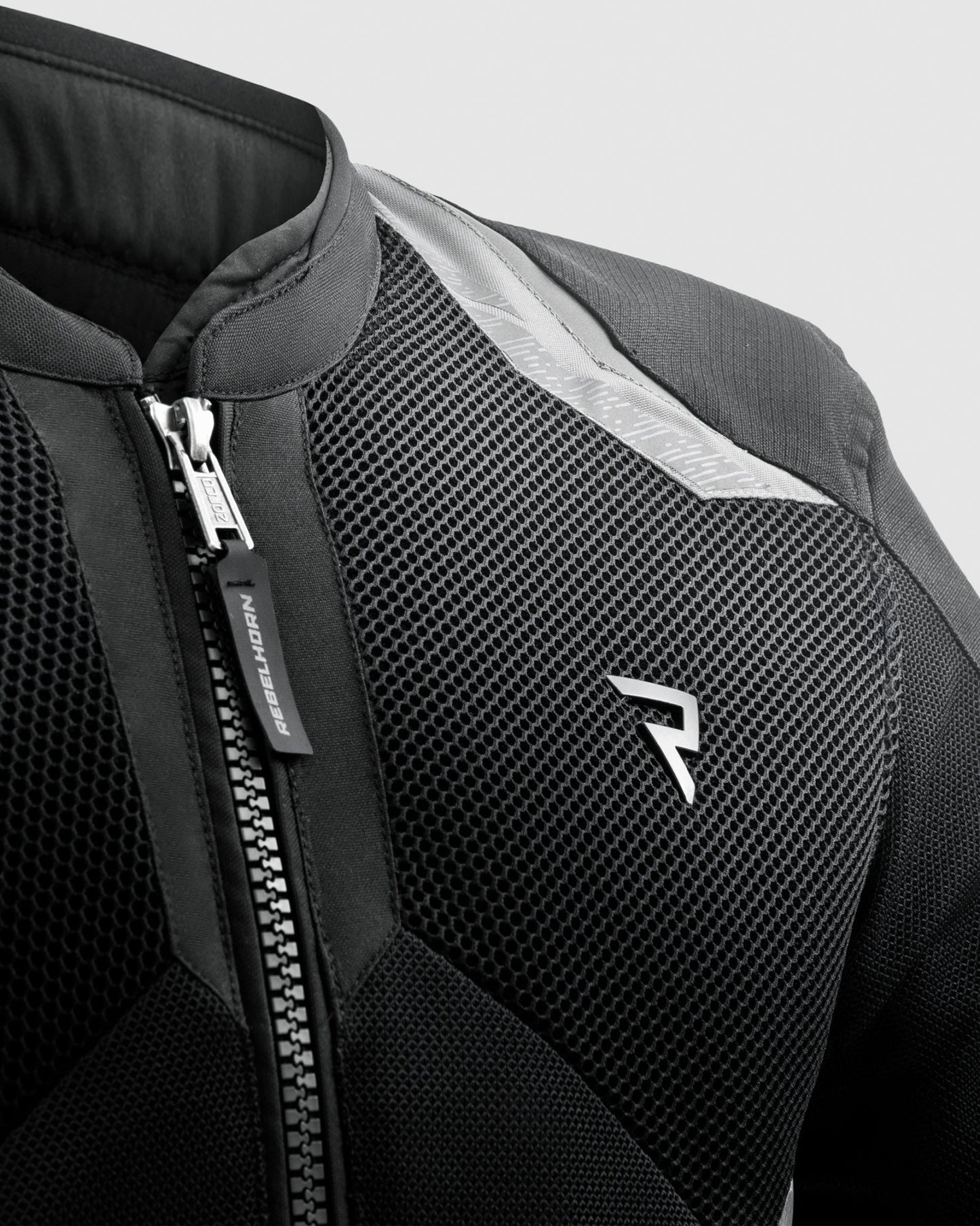 Jax Motorradjacke Grau