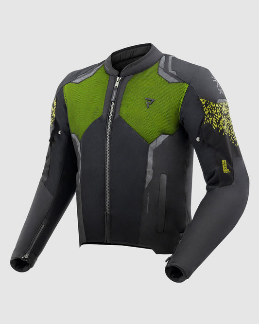 Jax Motorradjacke Grün