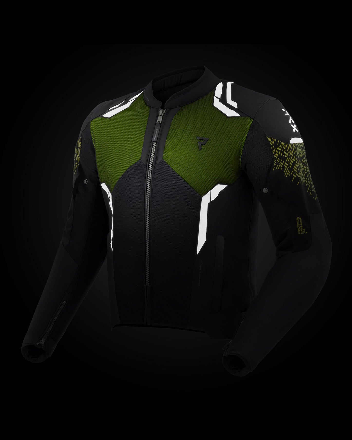 Jax Motorradjacke Grün