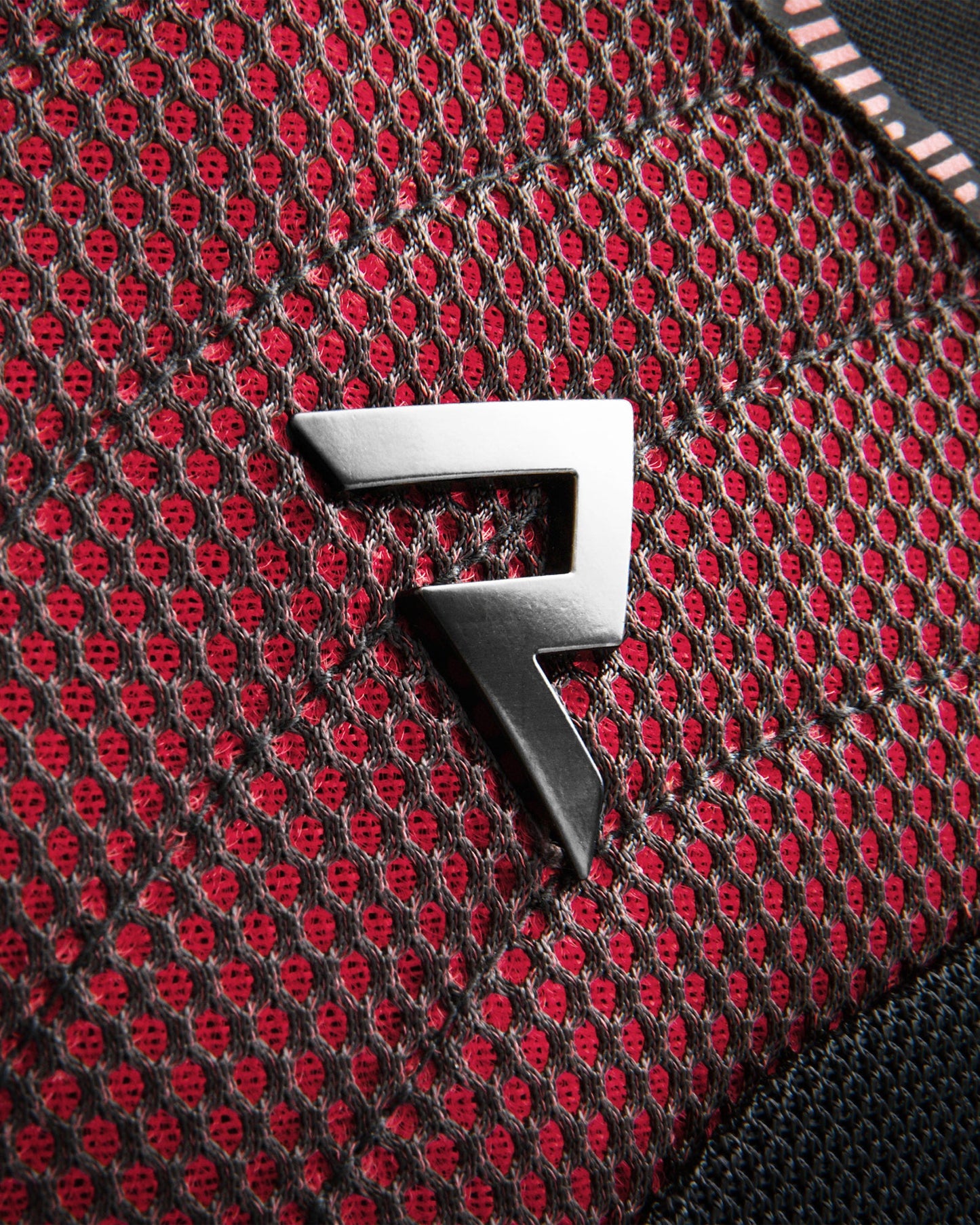 Jax Damen Motorradjacke Rot