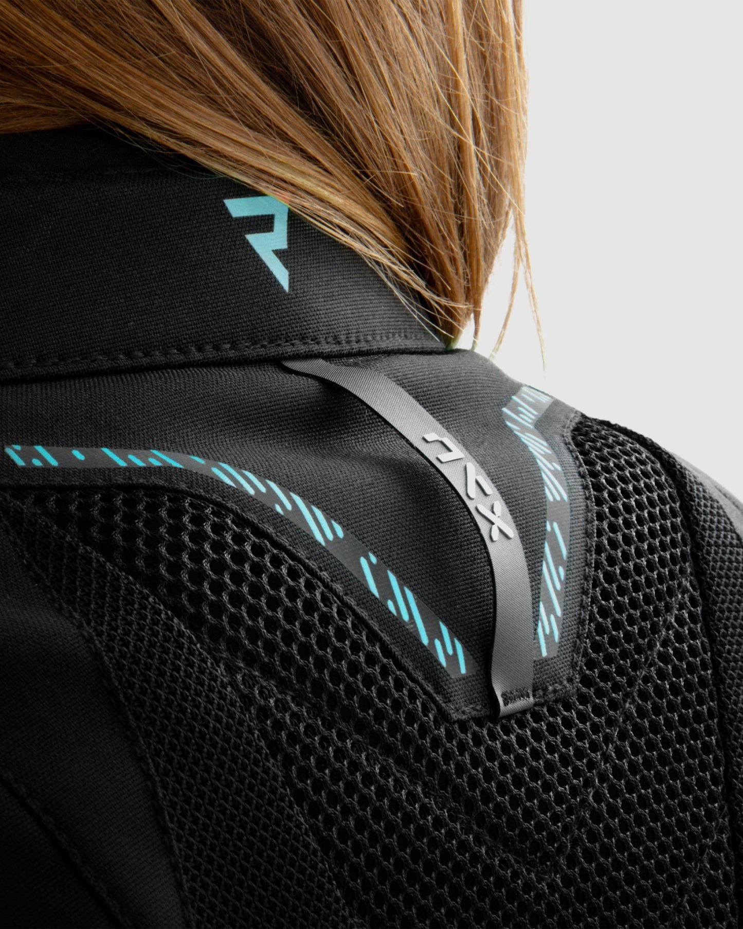 Jax Damen Motorradjacke Blau Lagune