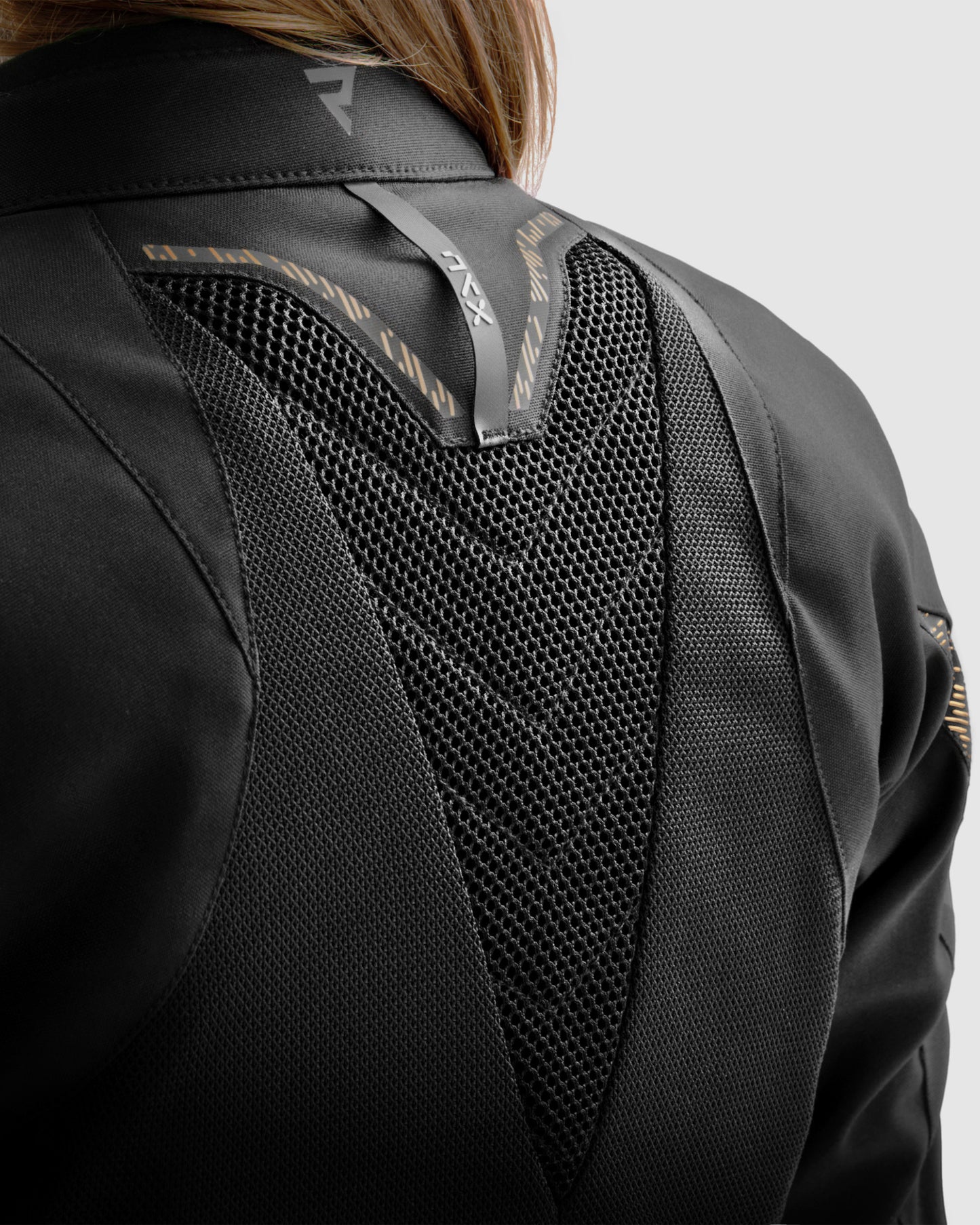 Jax Damen Motorradjacke Gold