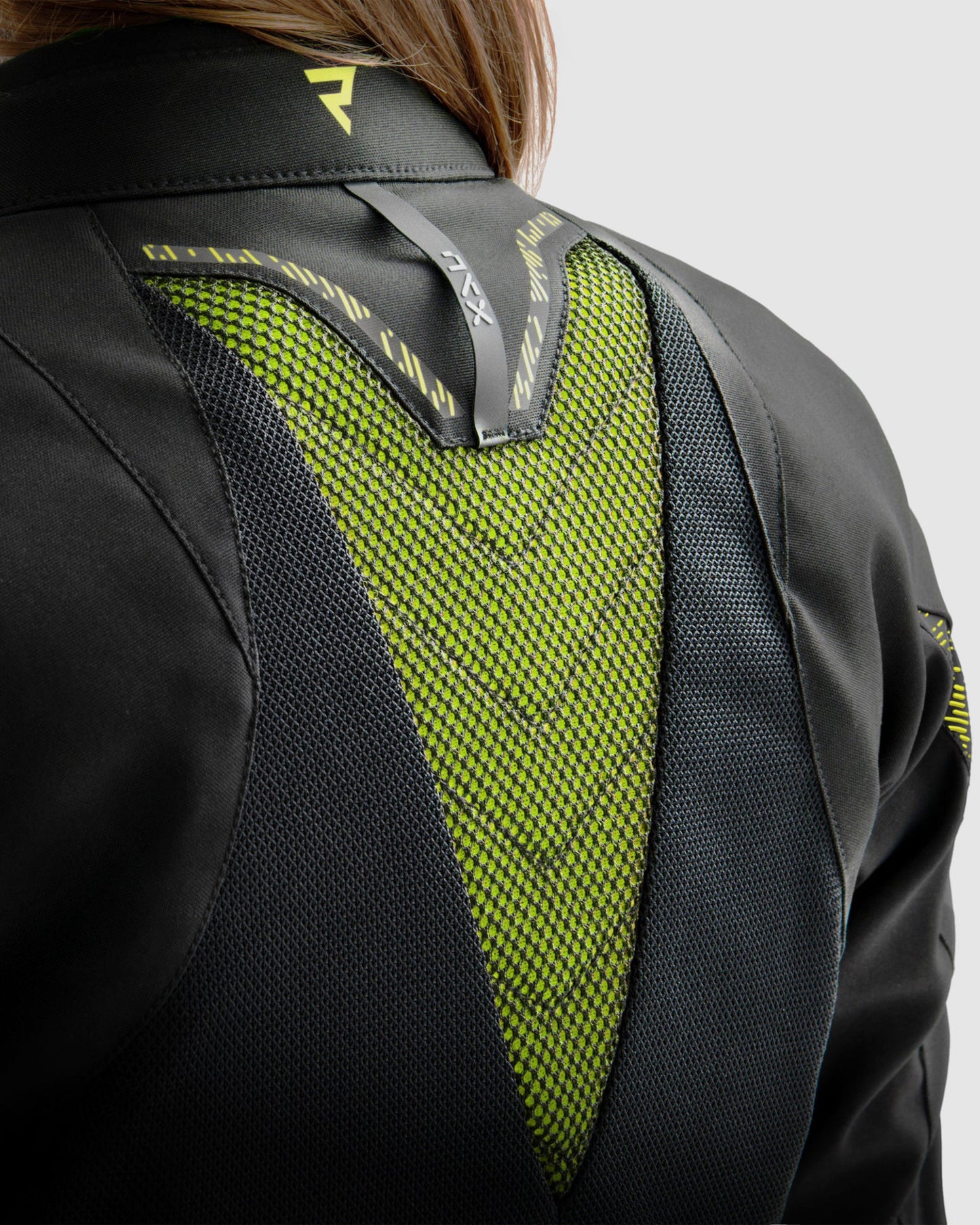 Jax Damen Motorradjacke Grün