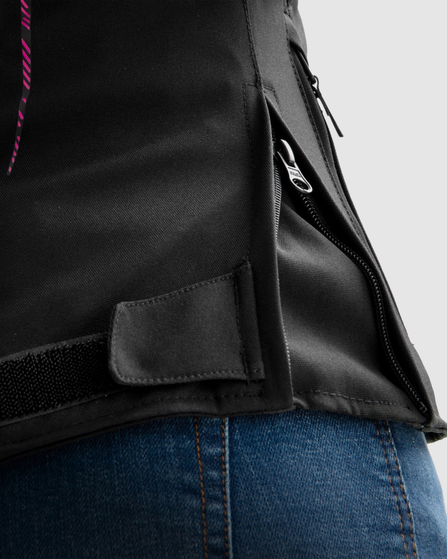 Jax Damen Motorradjacke Rosa