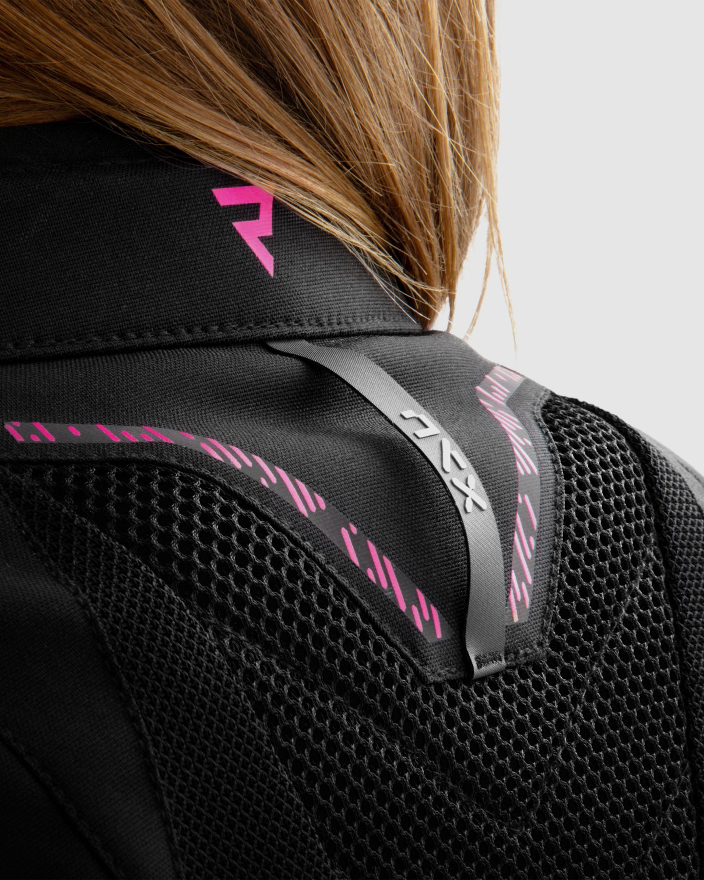 Jax Damen Motorradjacke Rosa