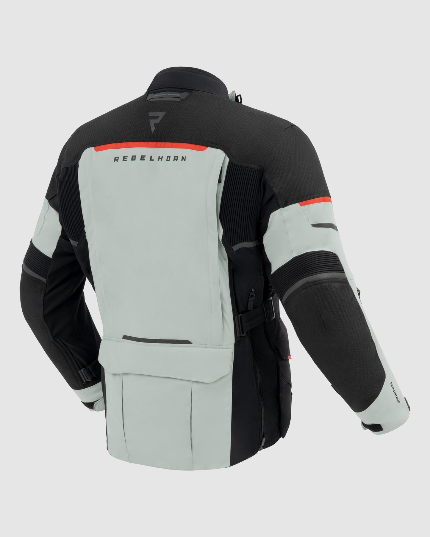 Range Motorradjacke Grau