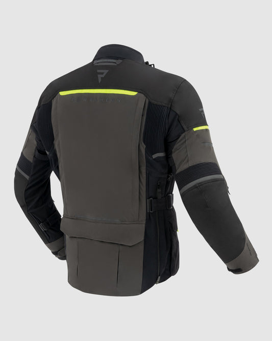 Range Motorradjacke Anthrazi