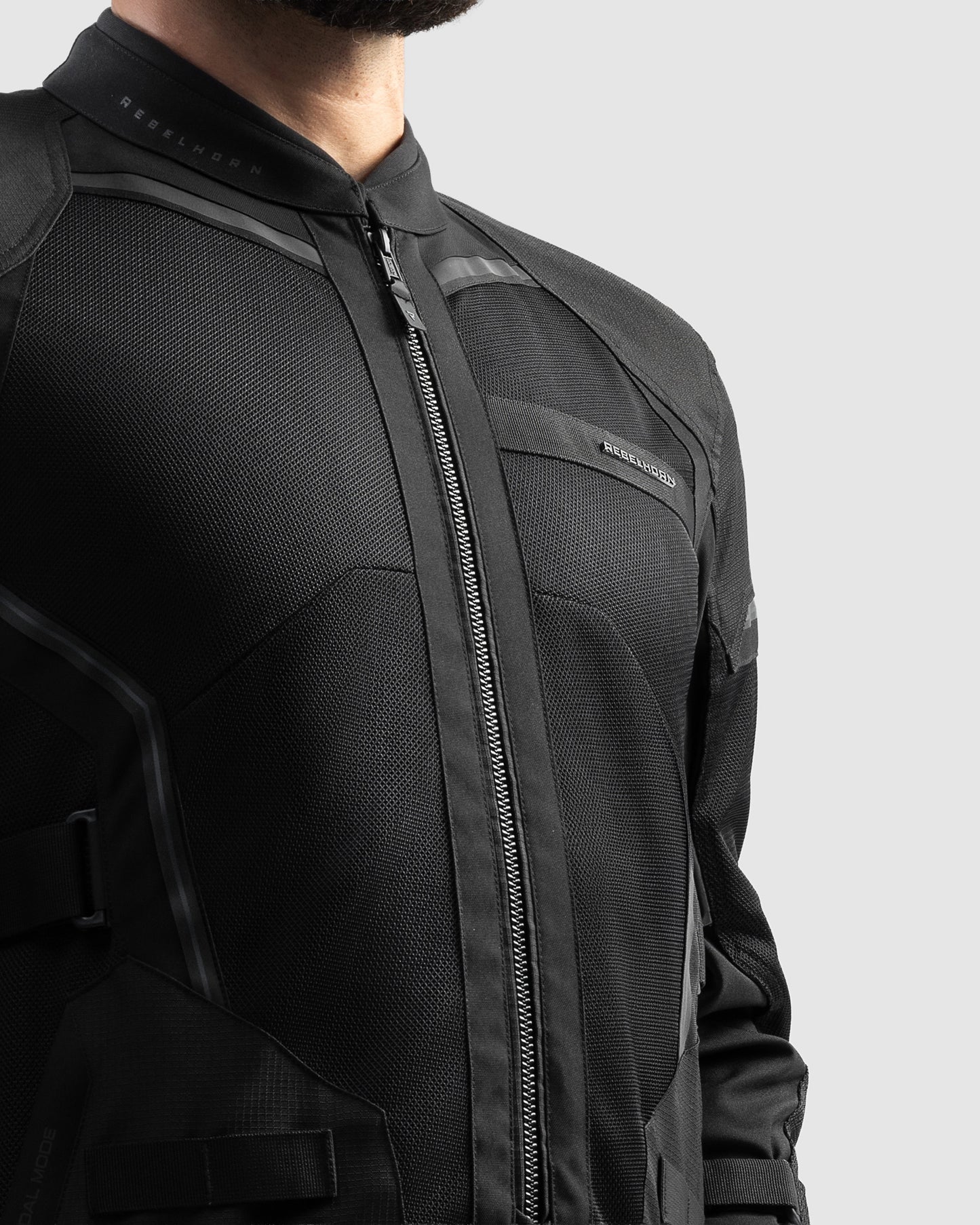 Scandal 3.0 Motorradjacke Schwarz