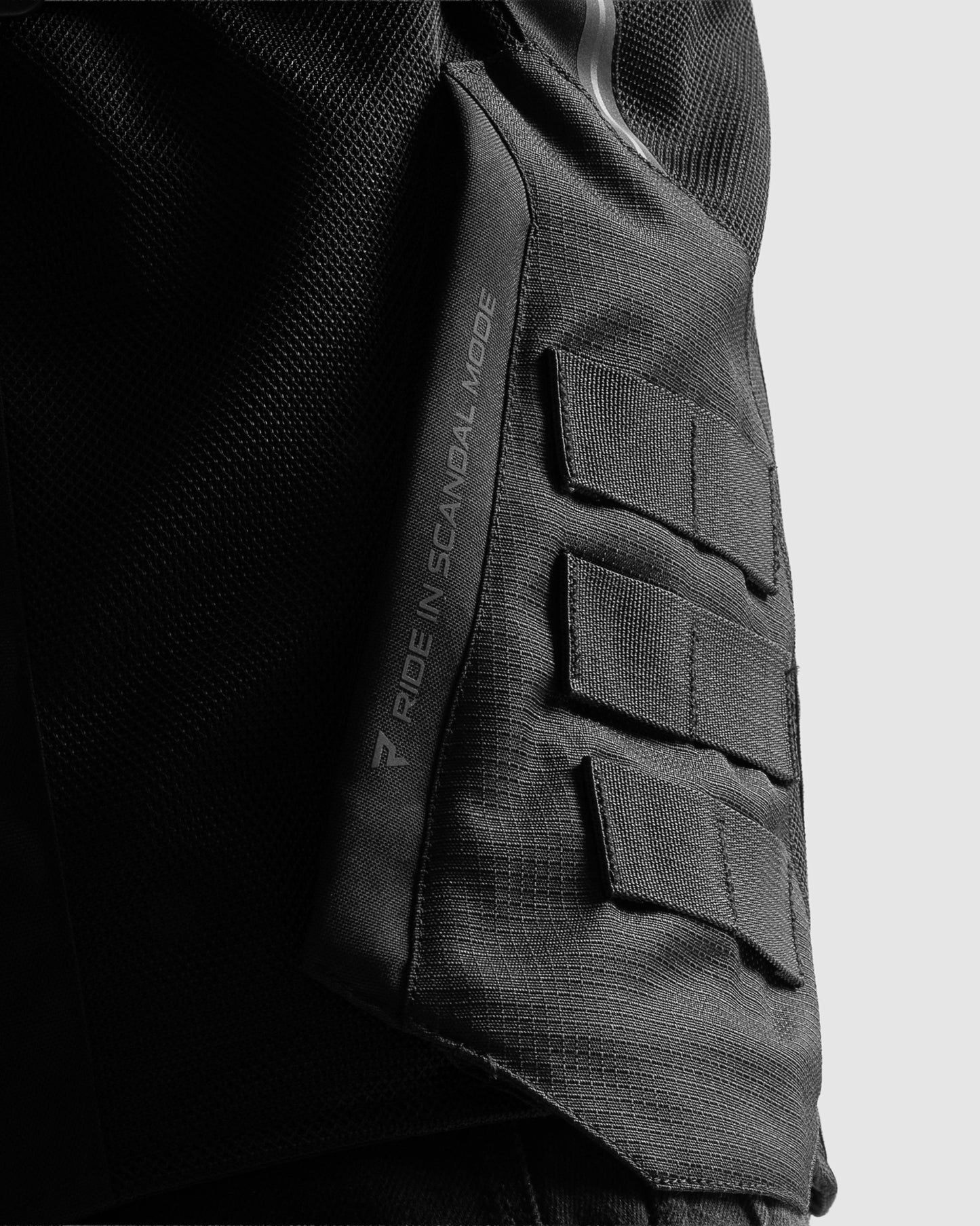 Scandal 3.0 Motorradjacke Schwarz