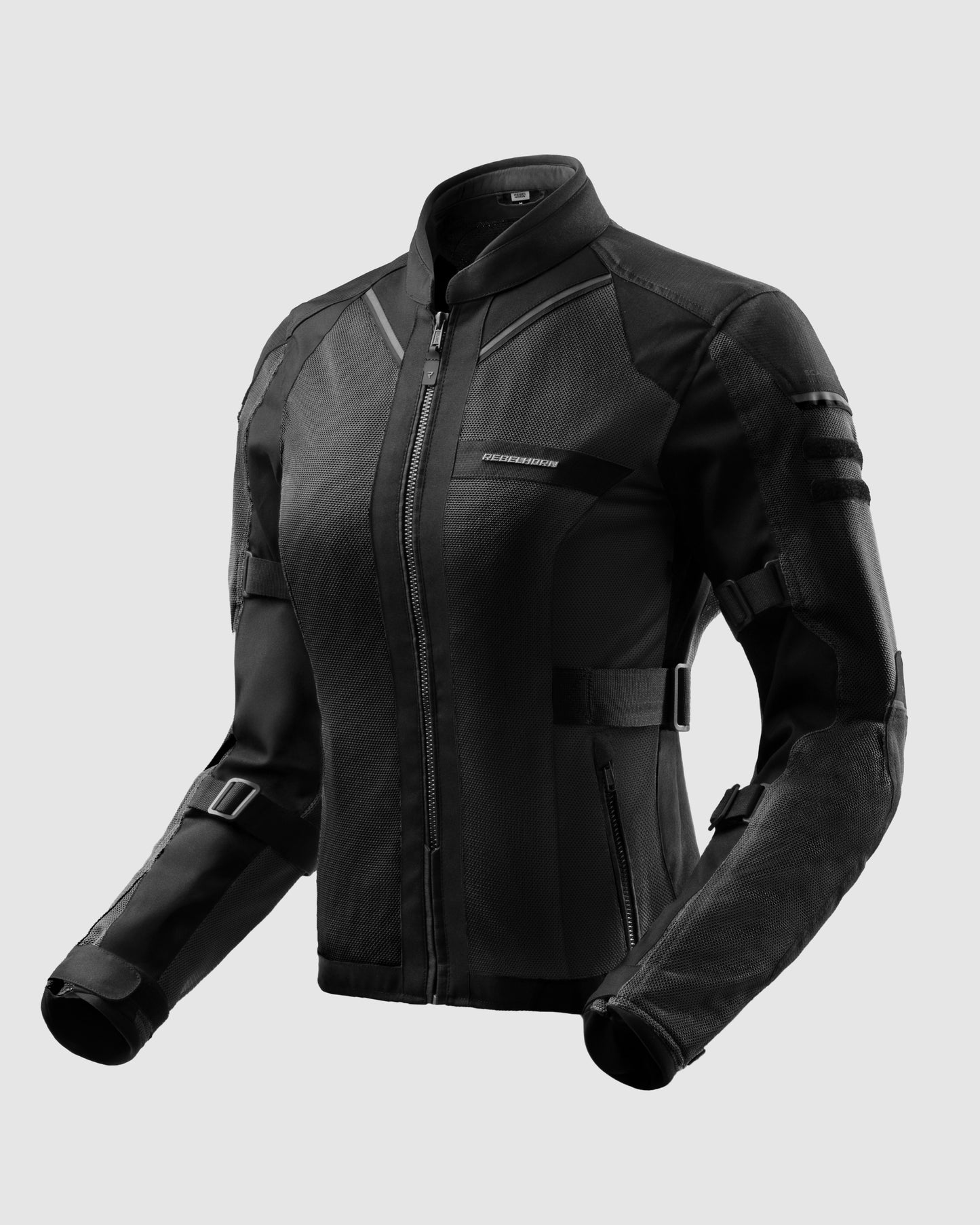 Scandal 3 Motorradjacke Damen Schwarz