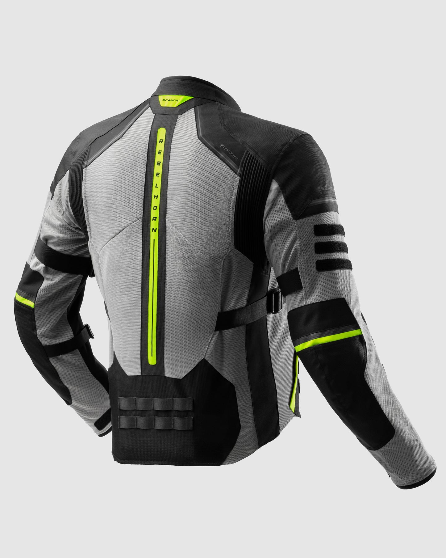 Scandal 3.0 Motorradjacke Fluo Gelb