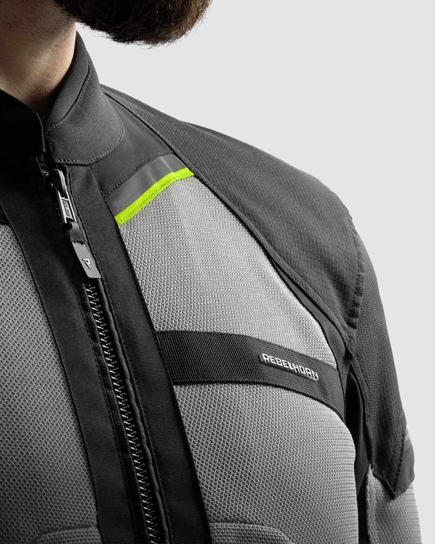 Scandal 3.0 Motorradjacke Fluo Gelb