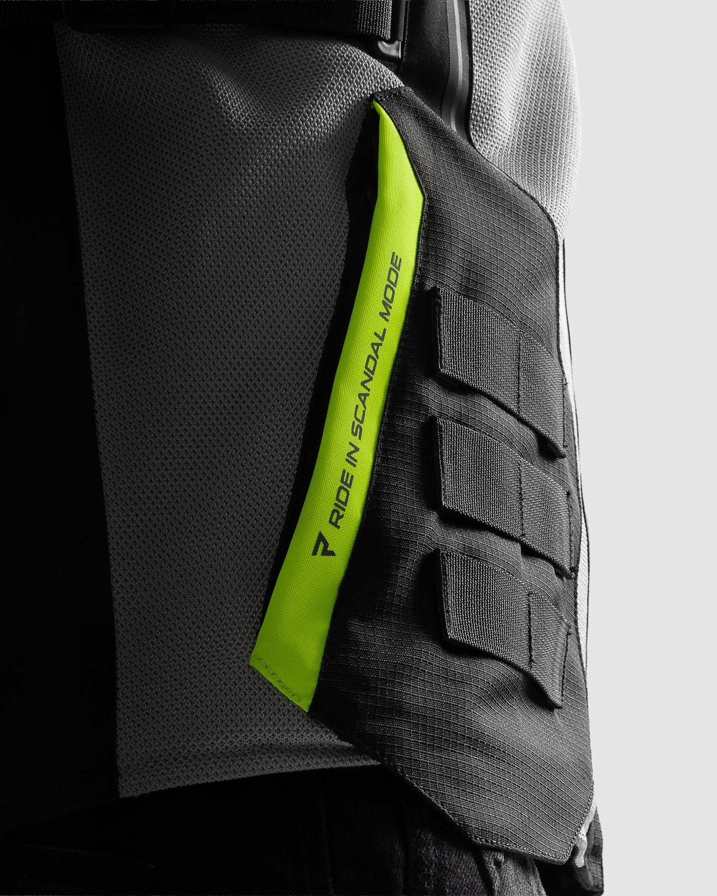 Scandal 3.0 Motorradjacke Fluo Gelb