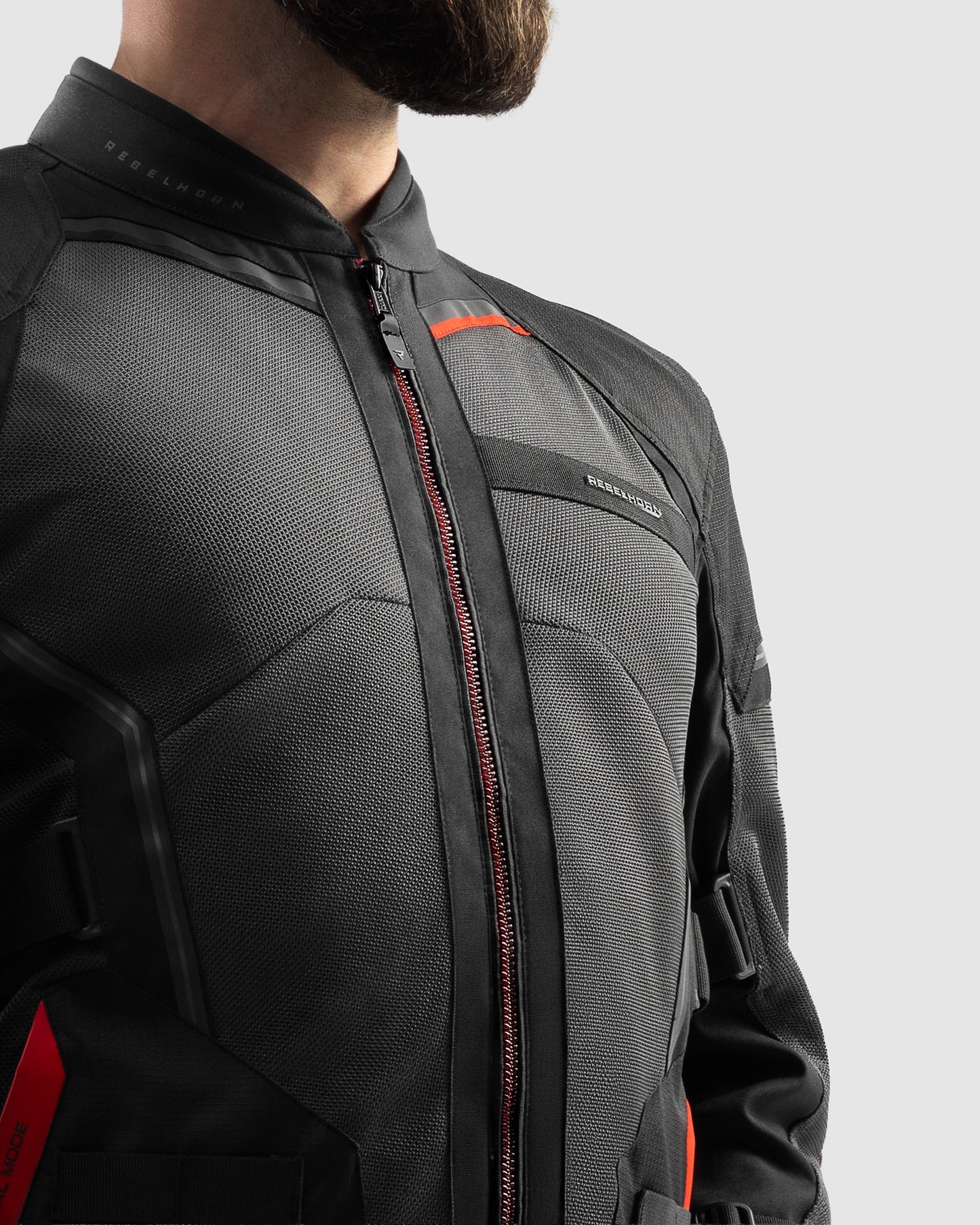 Scandal 3.0 Motorradjacke Rot