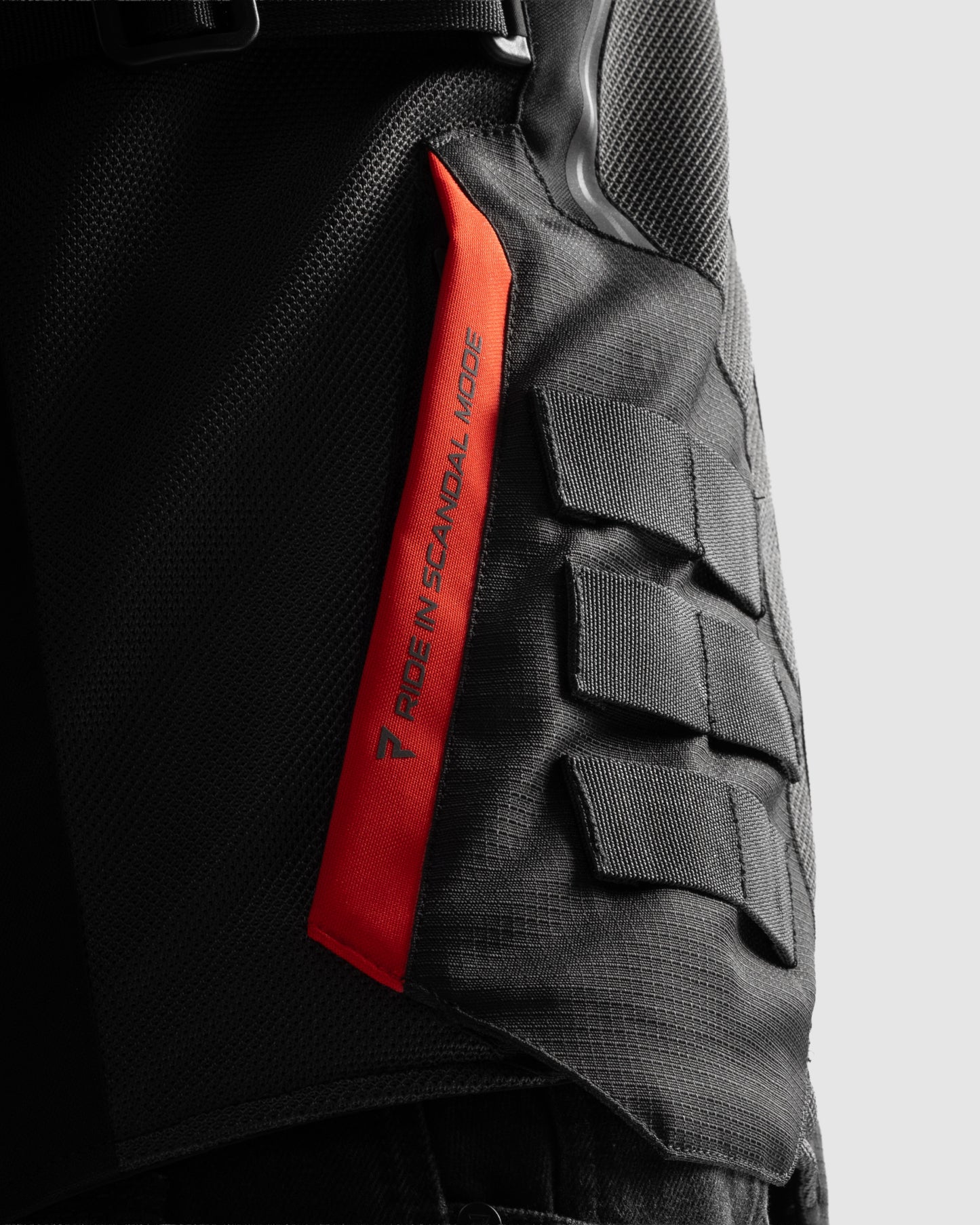 Scandal 3.0 Motorradjacke Rot