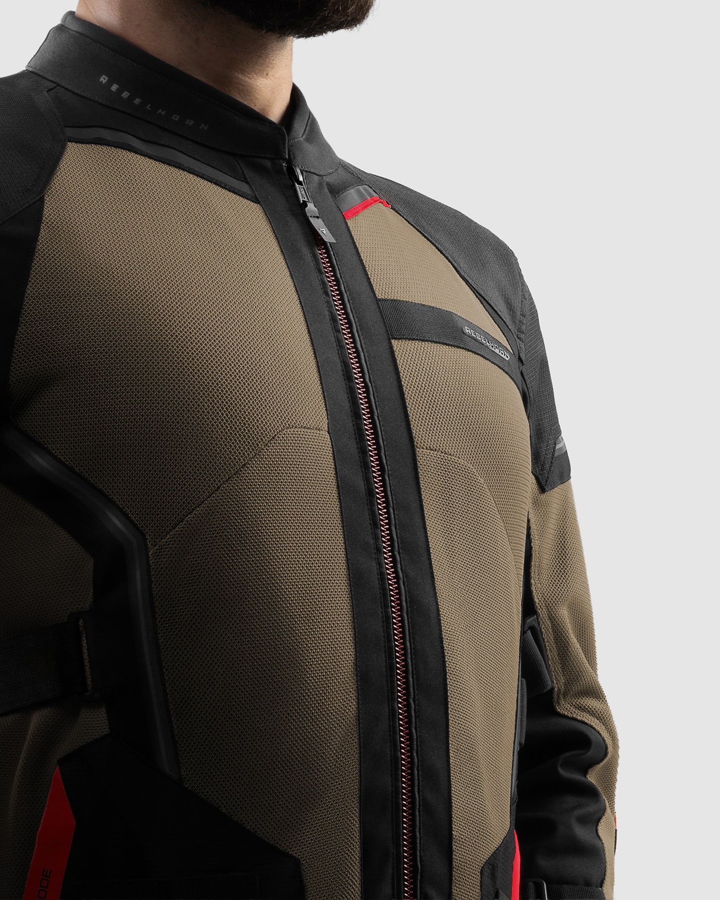 Scandal 3.0 Motorradjacke Sand