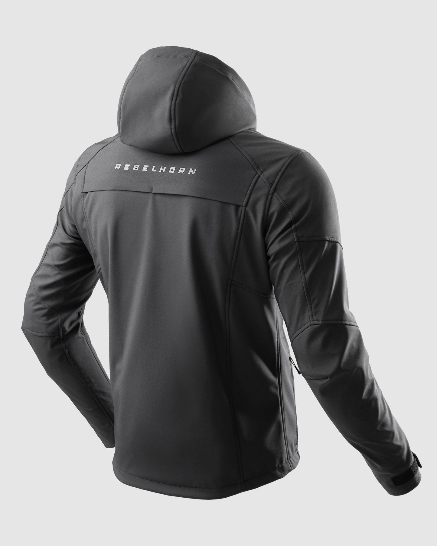 Slash Motorrad-Softshell Schwarz