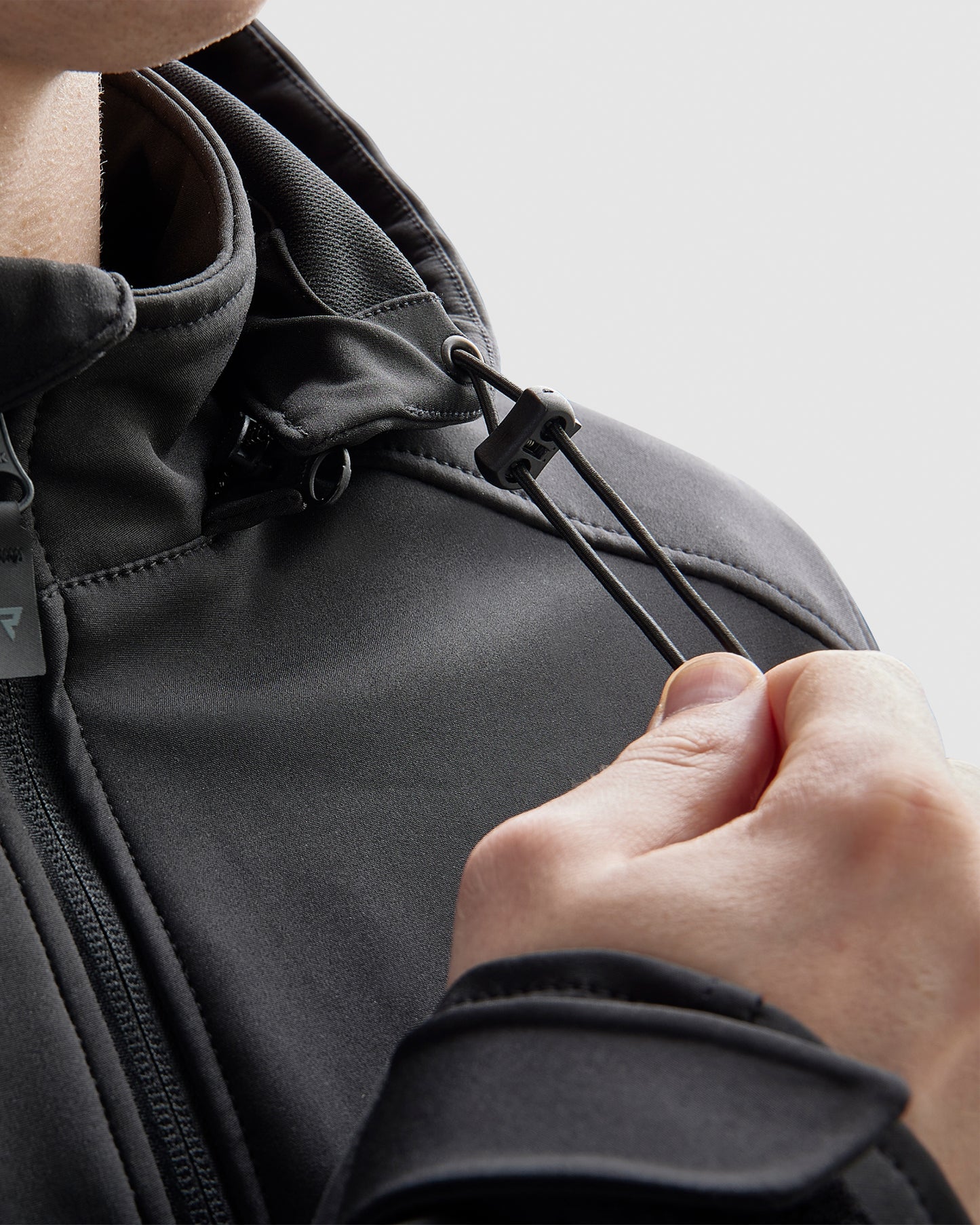 Slash Motorrad-Softshell Schwarz