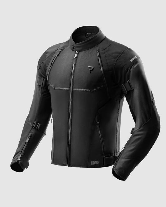 Swift Motorradjacke Schwarz