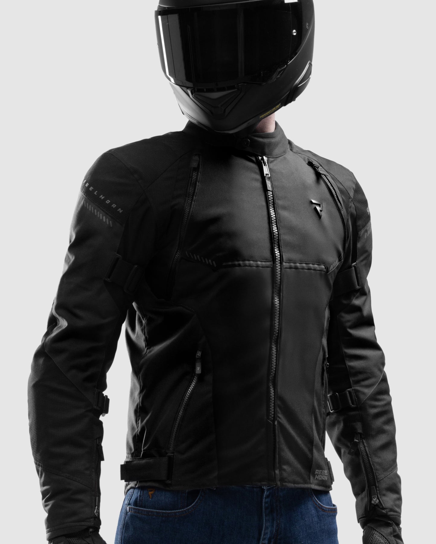 Swift Motorradjacke Schwarz