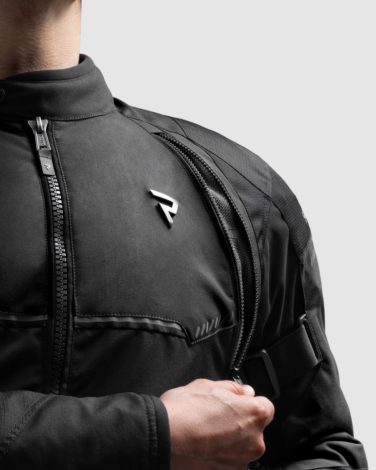 Swift Motorradjacke Schwarz