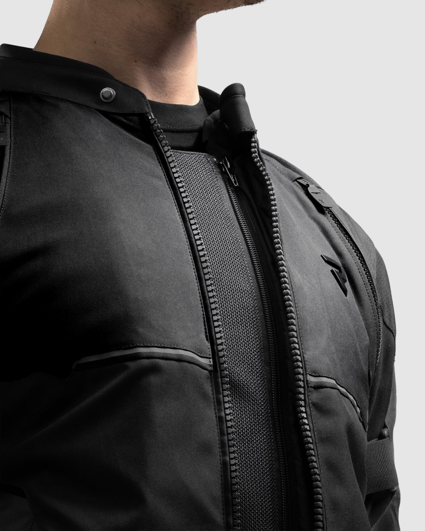 Swift Motorradjacke Schwarz